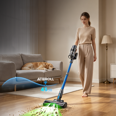 Ateroll Cordless Vacuum Cleaner: Absolute Precision