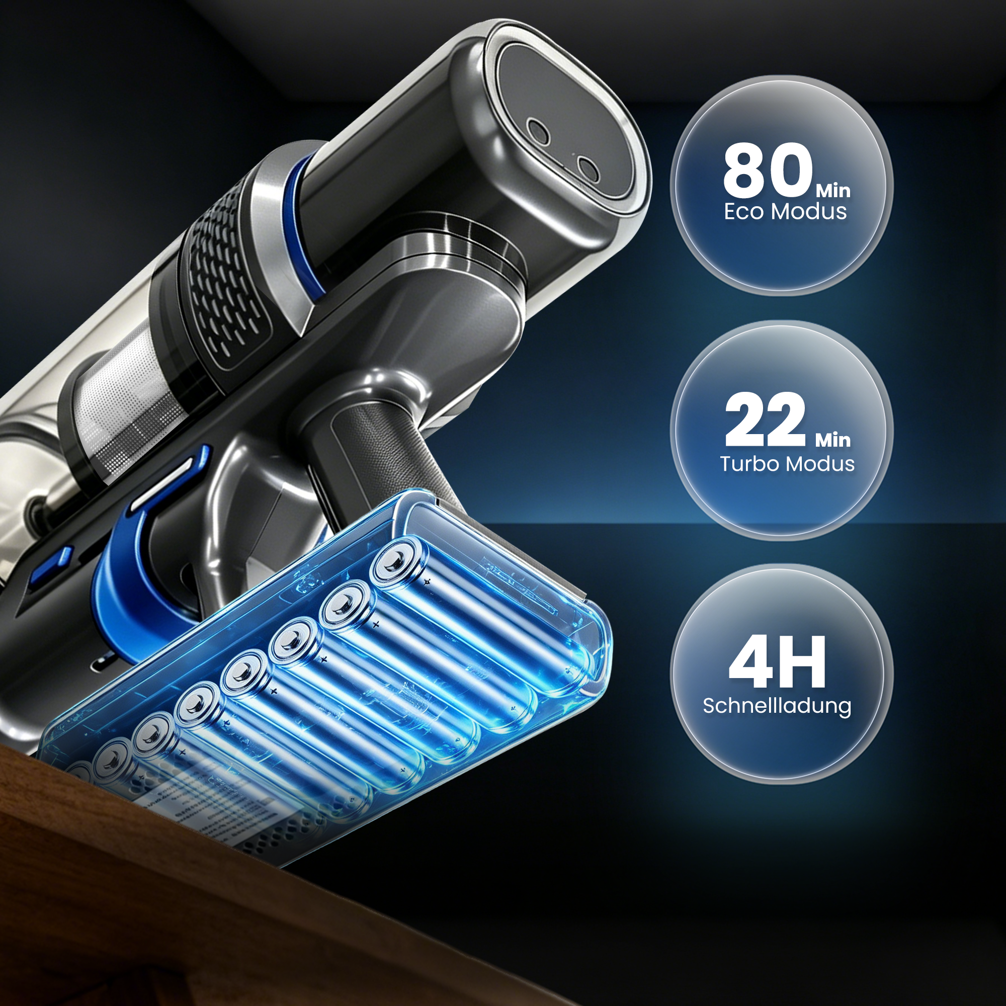Ateroll Cordless Vacuum Cleaner: Absolute Precision
