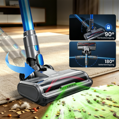 Ateroll Cordless Vacuum Cleaner: Absolute Precision