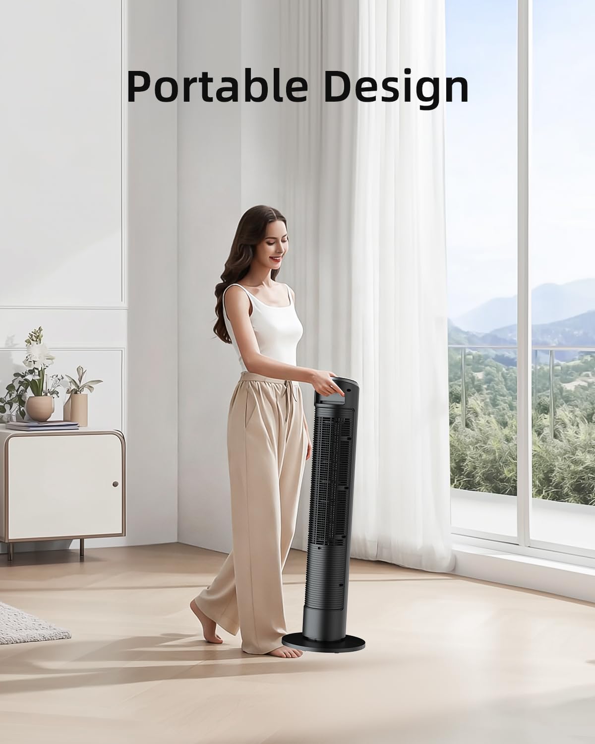 Ateroll Bladeless Fan: Pure Silent Cooling