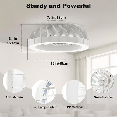 Ateroll Smart RGB Fan Light: Ambient Comfort