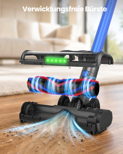 Ateroll 75kPa Cordless Vacuum Cleaner with Self-Standing Design