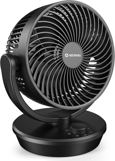 Ateroll Desk Air Circulator: Quiet Elegance