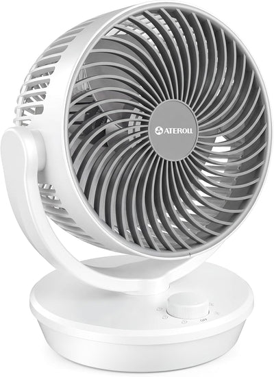 Ateroll Desk Air Circulator: Quiet Elegance